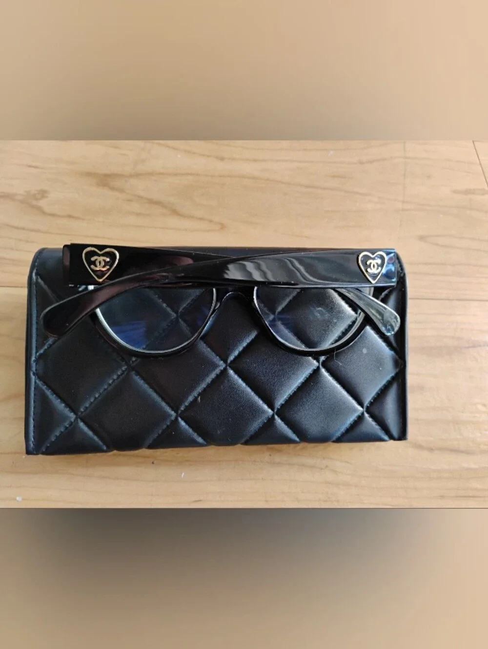 Chanel CH3436 c.501 Cat Eye Heart Logo Glasses Frames
